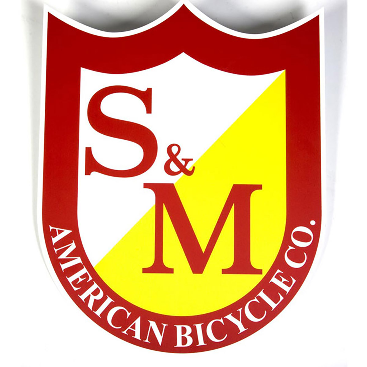 S&M BMX Hip Flask Shield Silver