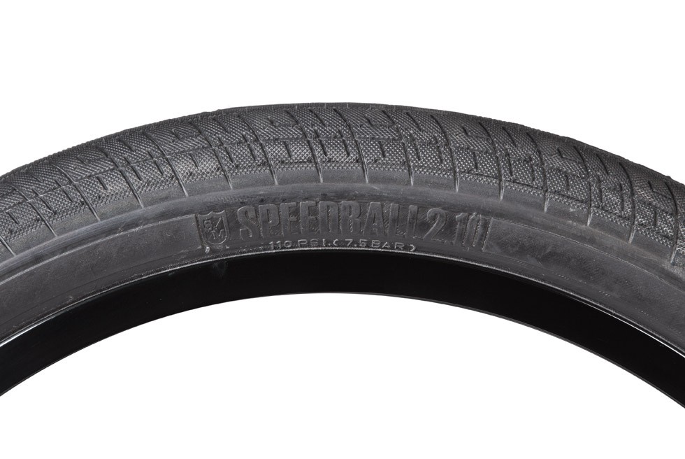 S&M BMX Tyre 20 x 2.10 Speedball Black / White 