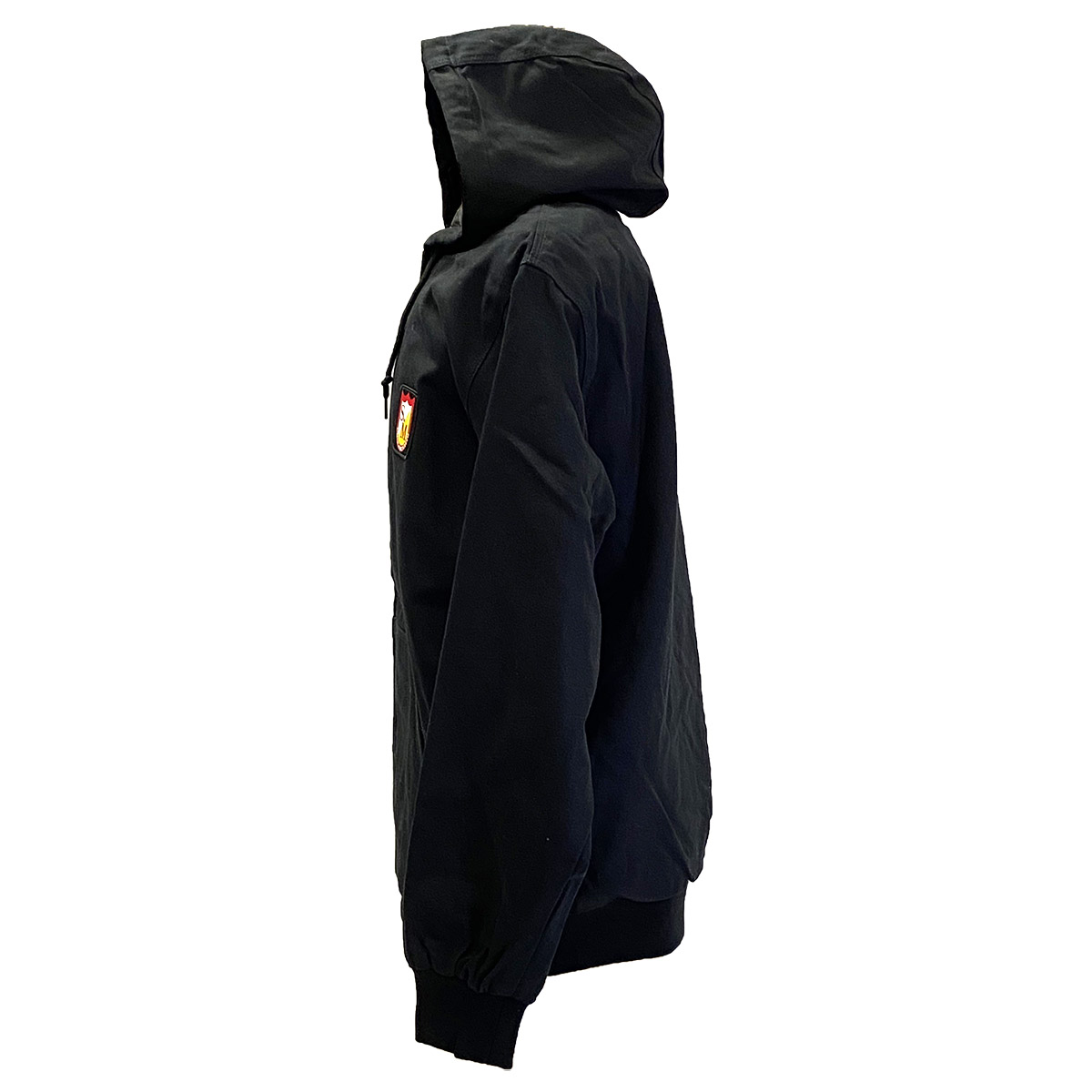 S&m Insulated Canvas Workwear Jacket - Black